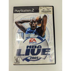 NBA Live 2001 PS2 PlayStation 2 - Complete CIB Black Label EUC
